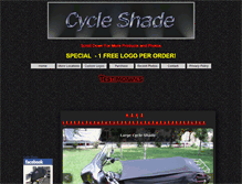 Tablet Screenshot of cycleshade.com